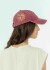 Gorrito Floral Bordó