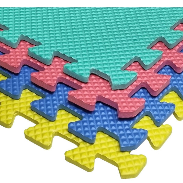 Alfombra Piso Encastrable Goma Eva Baldosas 60 X 60 Cm X 4 Alfombra Piso Encastrable Goma Eva Baldosas 60 X 60 Cm X 4