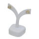 Caravanas oro 18k y brillantes Caravanas oro 18k y brillantes