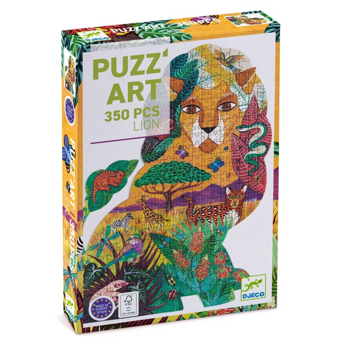 Puzzle Lion 350 piezas Djeco 