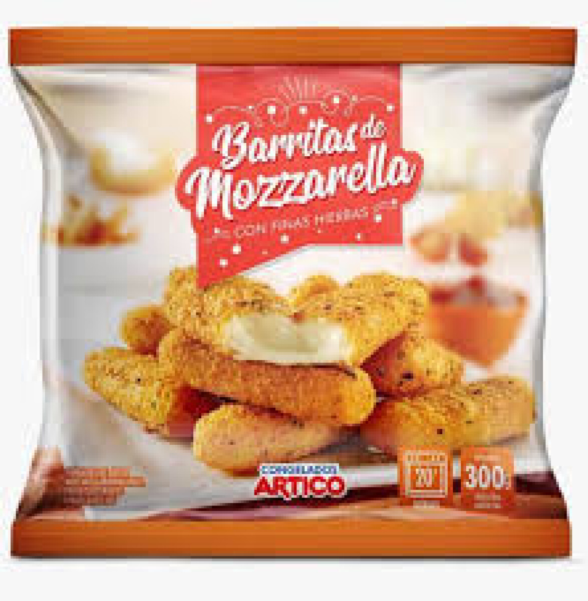 Bastón de muzarella finas hierbas 300 grs 