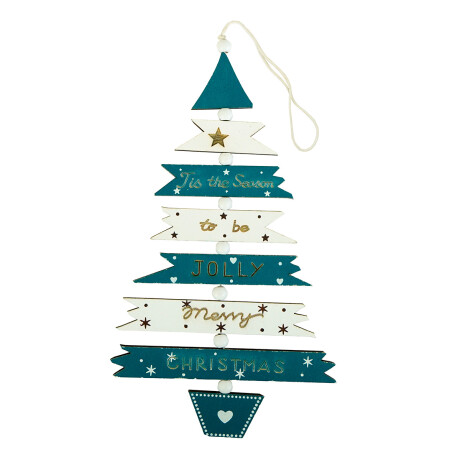 Colgante navideño de madera Colgante navideño de madera