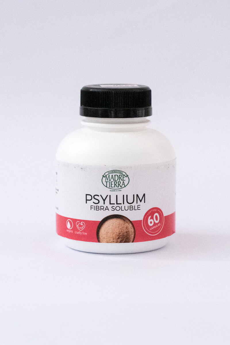 Psyllium Fibra Soluble - Madre Tierra · 60 caps 
