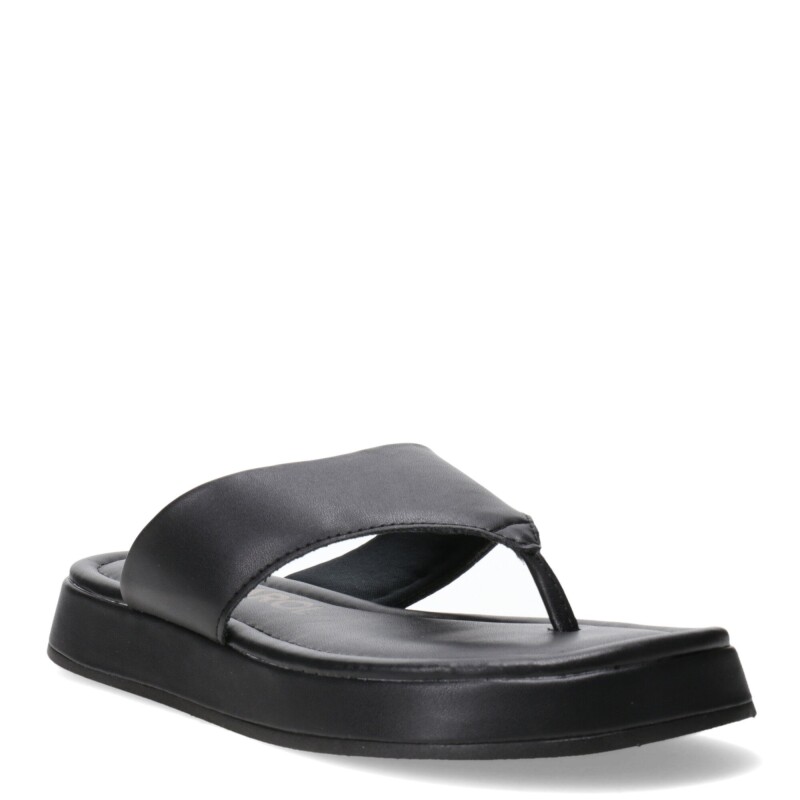 Sandalias de Mujer Miss Carol PLATS estilo chancla Negro