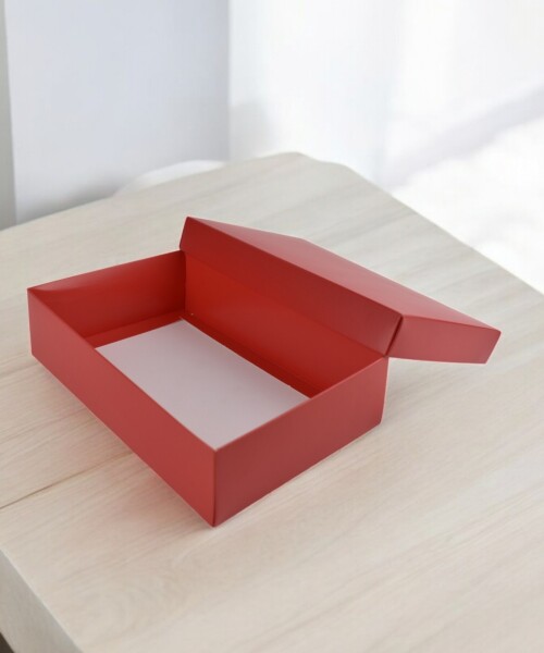 Caja Rectangular 16x23x6 cm ROJO