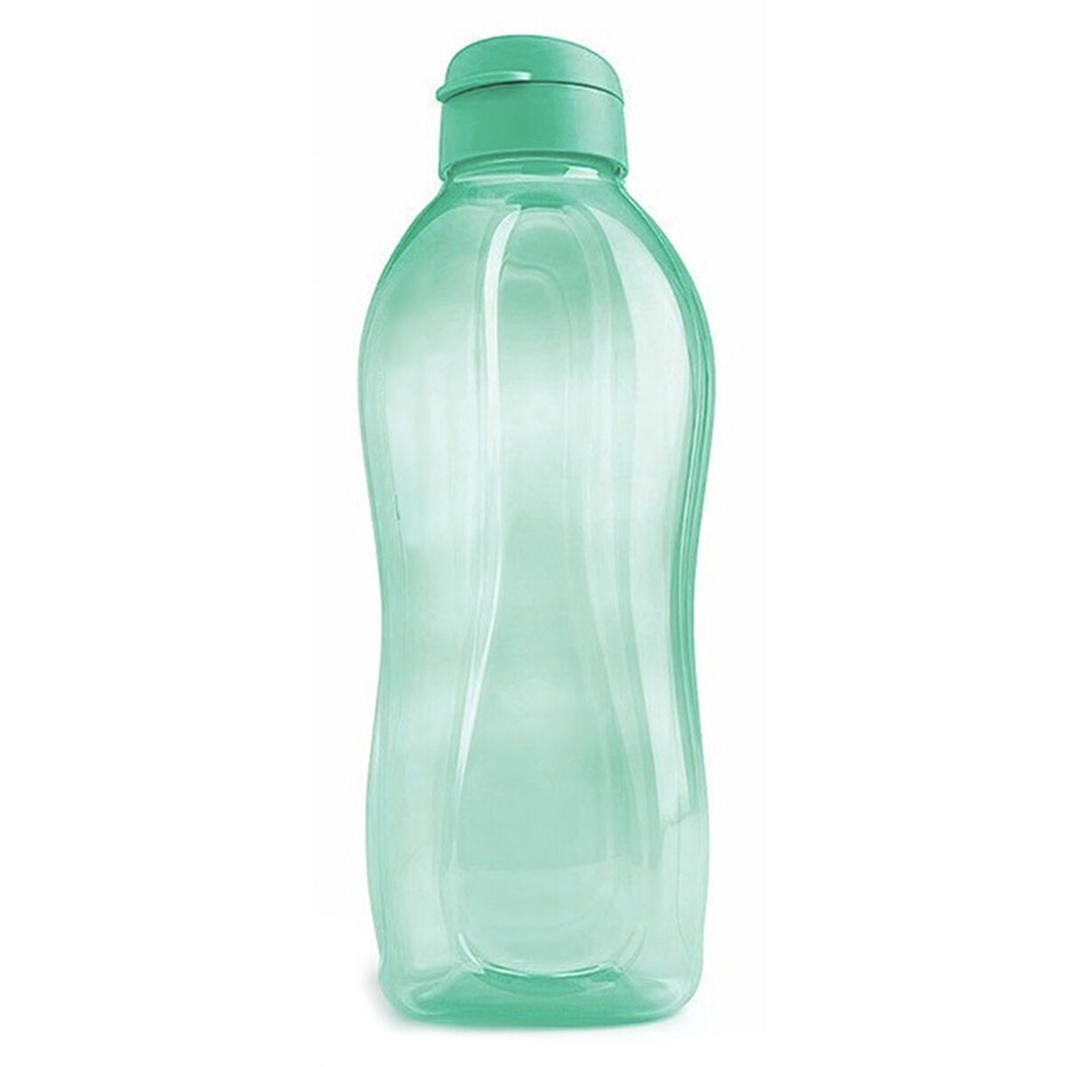 Botella caramañola plástica con tapón 1300 ml - VERDE 