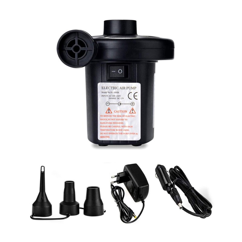 Inflador y Desinflador Eléctrico Arye Funciona a 220V y 12V Inflador y Desinflador Eléctrico Arye Funciona a 220V y 12V
