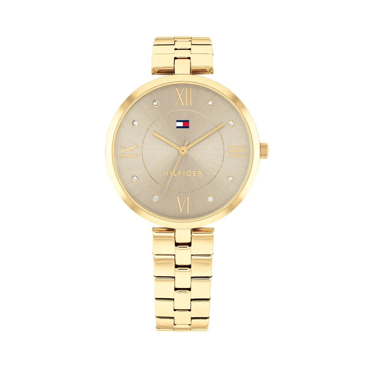 Reloj Tommy Hilfiger 1782685 Para Mujer Dorado 