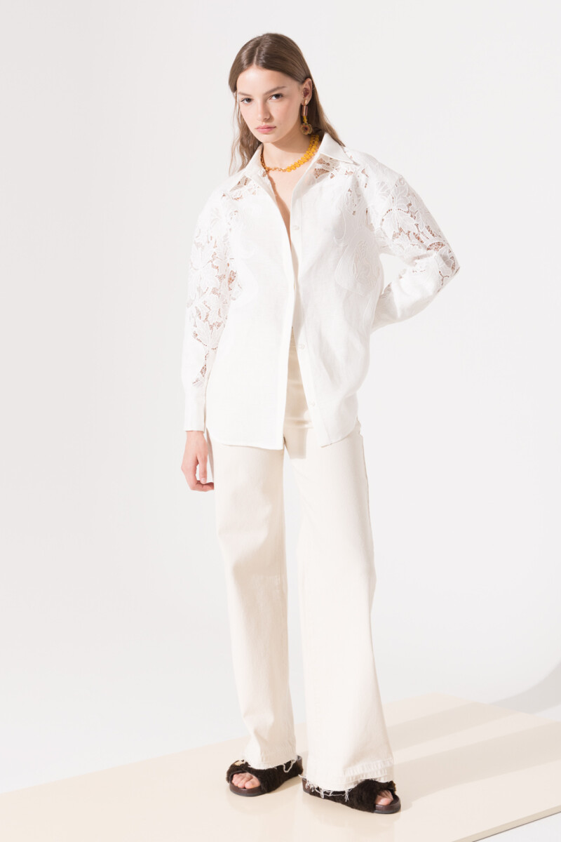 CAMISA JUNGLE Blanco
