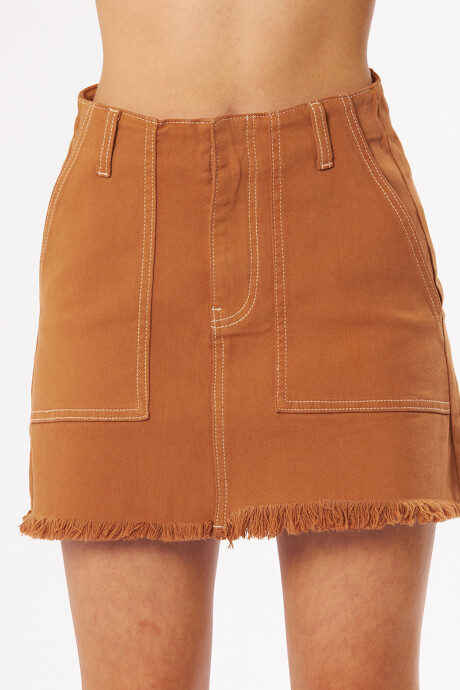 FALDA JEAN ADALA RUSTY Ocre