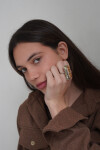 Stone Ring Alpaca Caramel