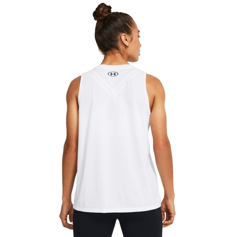 Tech Tank Solid-RED WHT-100