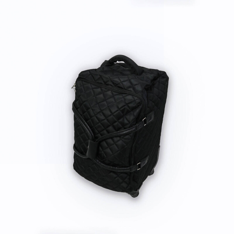 BOLSON NEGRO C/RUEDITA Unica