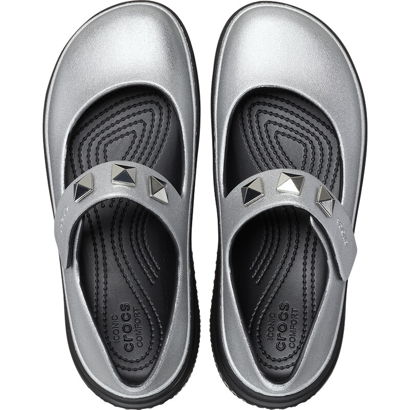 Stomp Metallic Mary Jane Gris
