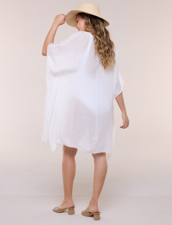 Vestido Playa Holgado BLANCO