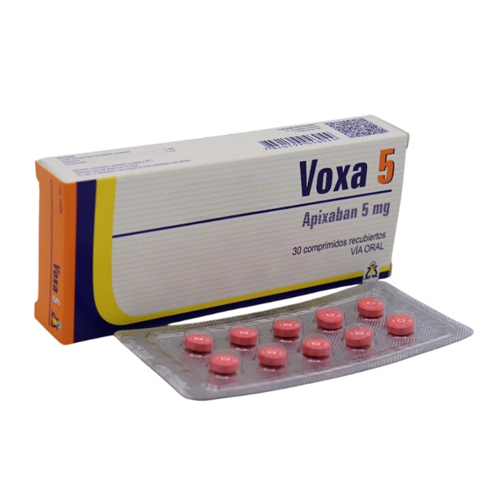 VOXA 5 MG CJ X 30 COMP. REC. única