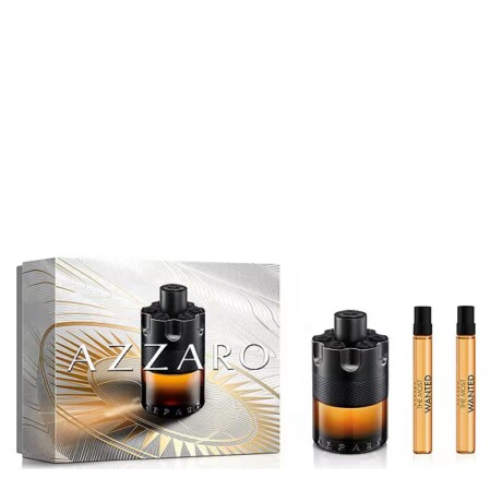 Azzaro Men's The Most Wanted Parfum Gift Set 100ml+10ml+10ml Azzaro Men's The Most Wanted Parfum Gift Set 100ml+10ml+10ml