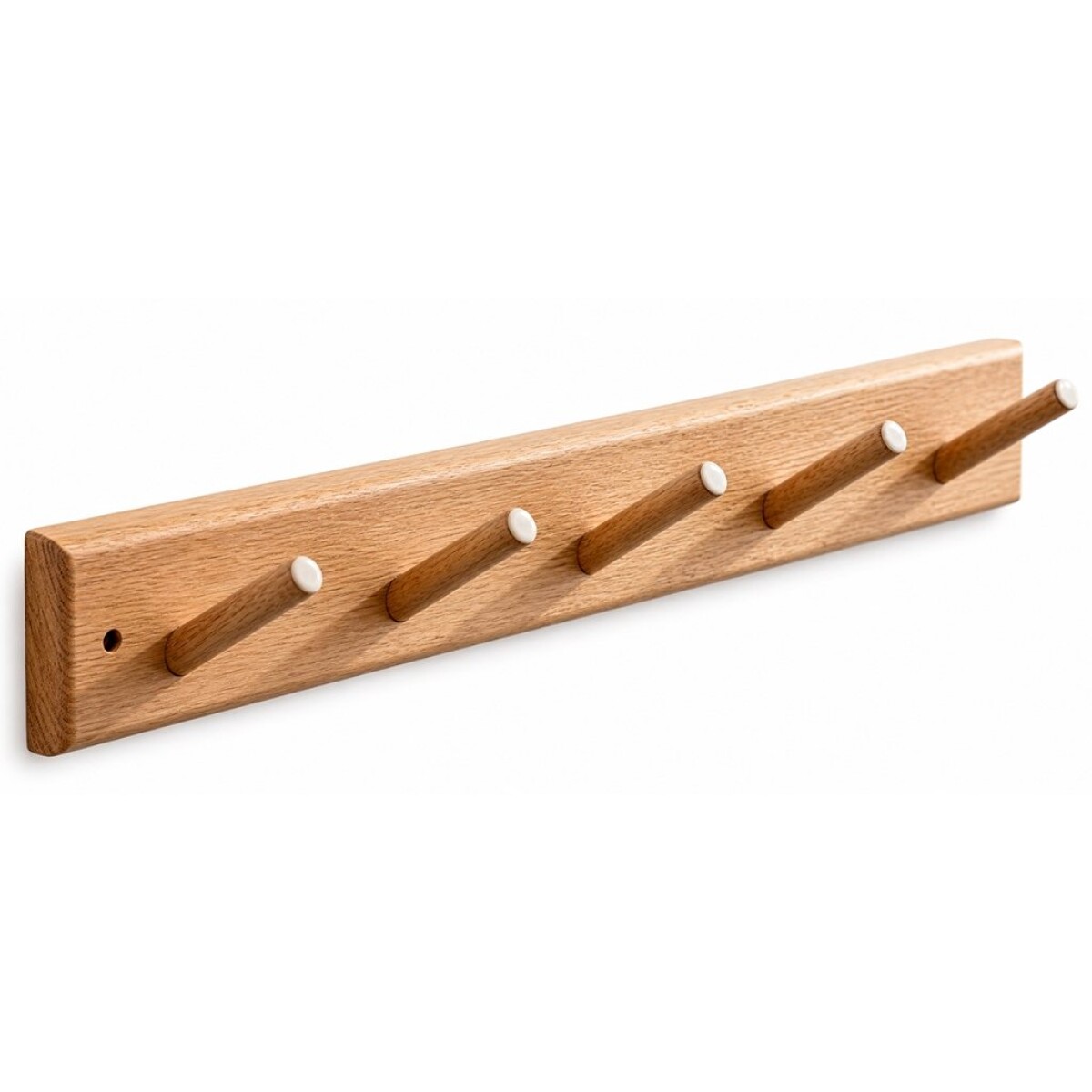 PERCHERO DE PARED 5 COLGADORES BAMBU 61X7.5CM NAT 