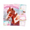 Libro de Stickers por números Top model Miss Melody