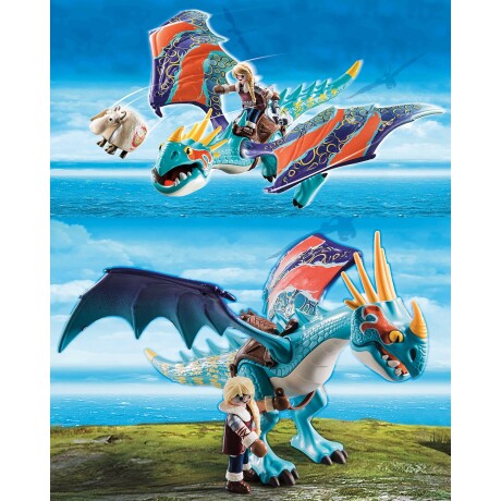 Playmobil Dragons Astrid y Tormenta 12 piezas Playmobil Dragons Astrid y Tormenta 12 piezas