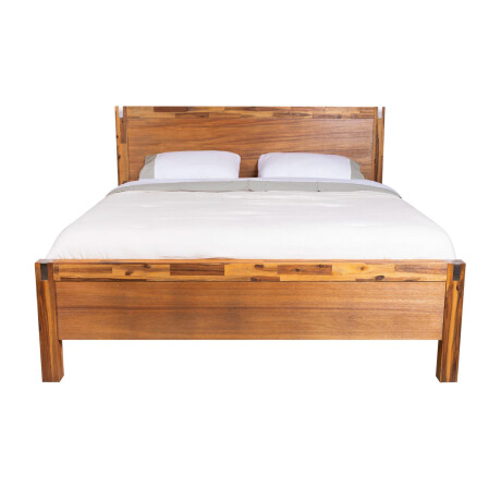 CAMA QUEEN MADERA-ACACIA NATURAL-BEIGE AHF 1202