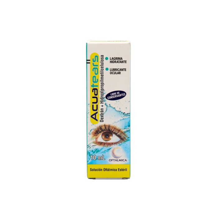 ACUATEARS SOL. OFT. FR. X 10 ML. única