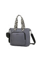 Bandolera Trendy Gris Oscuro