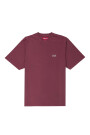 WARM UP WASHED SS TOP Rojo