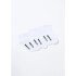 KIT COM 3 PARES DE MEIAS UNISSEX BRANCO