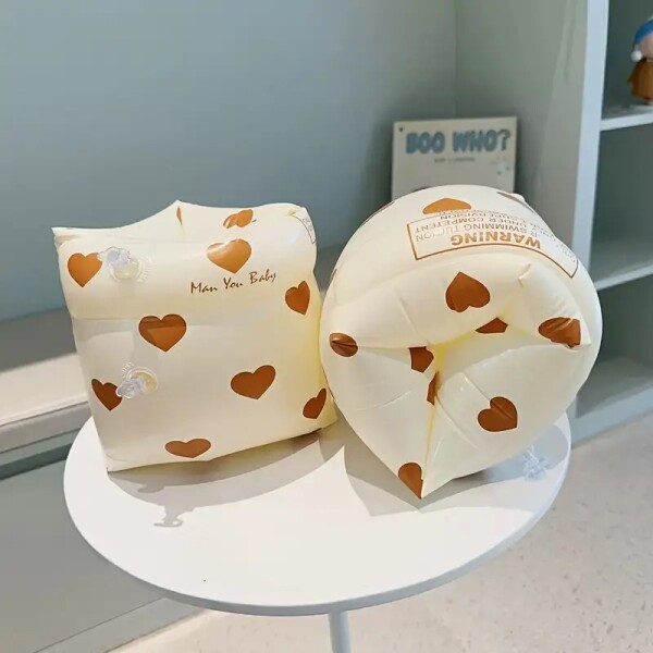 Alitas flotadores para niños corazones