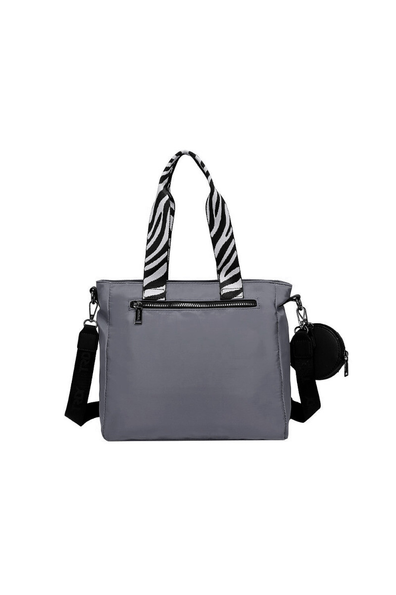 Bandolera Trendy Gris Oscuro