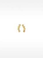 Pendientes Con Circonitas - Plata De Ley 925 verde