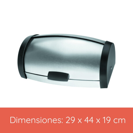 Panera en inox. tapa rebatible Panera en inox. tapa rebatible