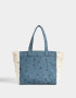 Shopper Cartera Shopper Denim - Estampado Flores