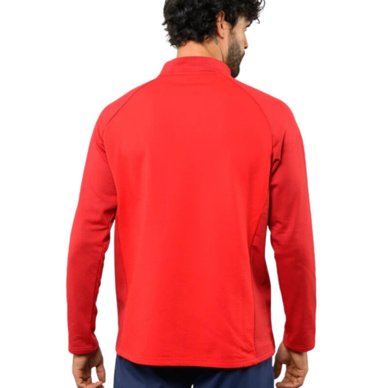 Buzo Medio Cierre Umbro Tech Hombre NU143114 Bordo-rojo