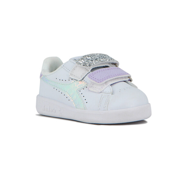 Diadora Knock On Lifestyle Niños Blanco-lila Blanco-lila