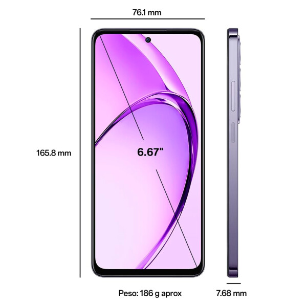 Oppo A80 8/256 Gb 5g CEL OPPO A80 8/256 5G VIOLETA