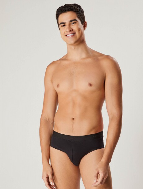 KIT DE 2 CALZONCILLOS SLIP CON ELASTANO MULTICOLOR