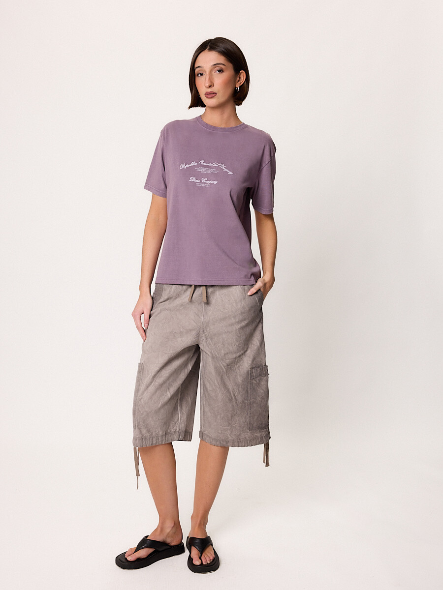 T-SHIRT M/C UYNAT DIXIE Purpura