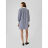 LS STRIPE POPOVER MINI SHIRTDRESS BLUE STRIPE