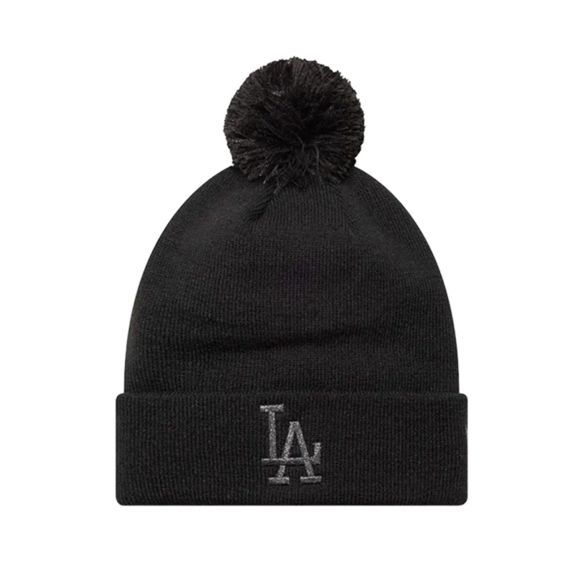 Gorro Lana New Era Wmns Metallic Bobble Beanie Losdod - Negro 