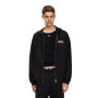 S-Boxt-Hood-Zip-Div - Hombre Negro