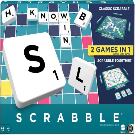 Juego de Mesa Scrabble 2 en 1 001