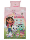 Juego funda nórdica GABBY 155x220 rosa Juego funda nórdica GABBY 155x220 rosa