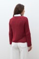 Sweater cinta escote bote bordo