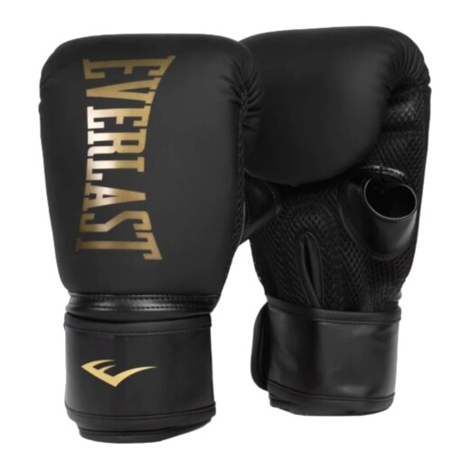 Guante Everlast Boxeo Elite 2 10OZ BK/GL S/C