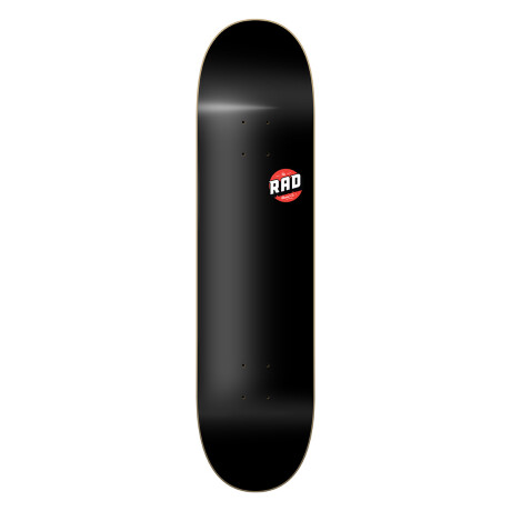 Deck Skate Rad 8.5" - Modelo Basic Logo Black (Lija incluida) Deck Skate Rad 8.5" - Modelo Basic Logo Black (Lija incluida)