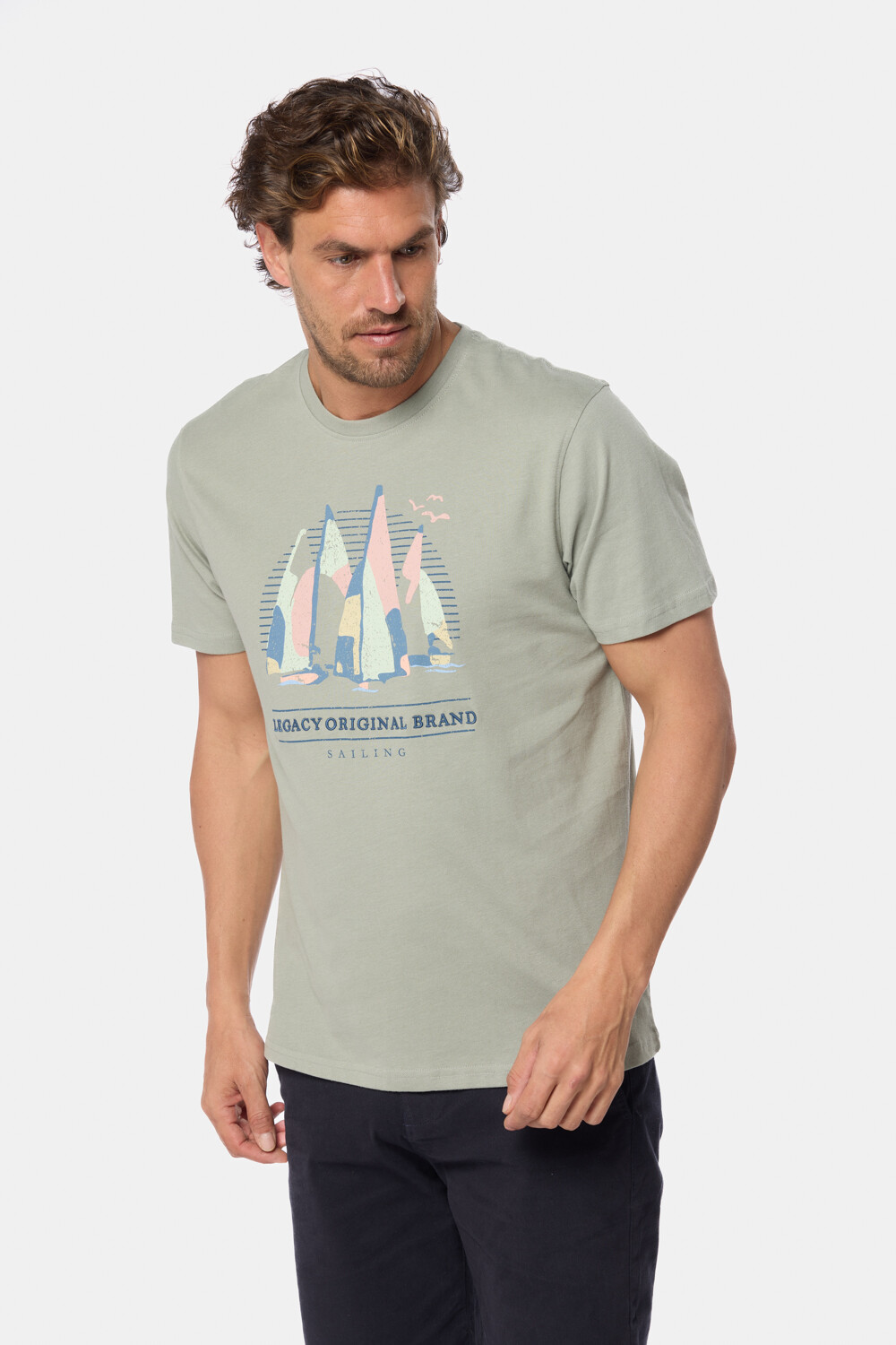 REMERA ESTAMPADA Verde