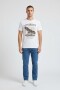Camiseta estampada Águila BLANCO