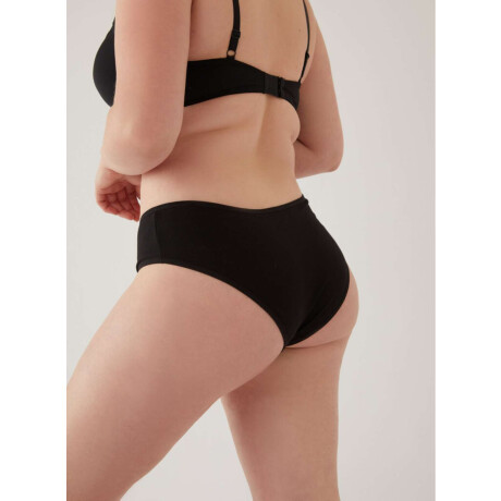 Bombacha alta tiro corto sacks Negro